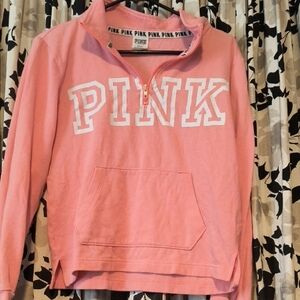 Victoria's Secret PINK Quarter-Zip Sweatshirt